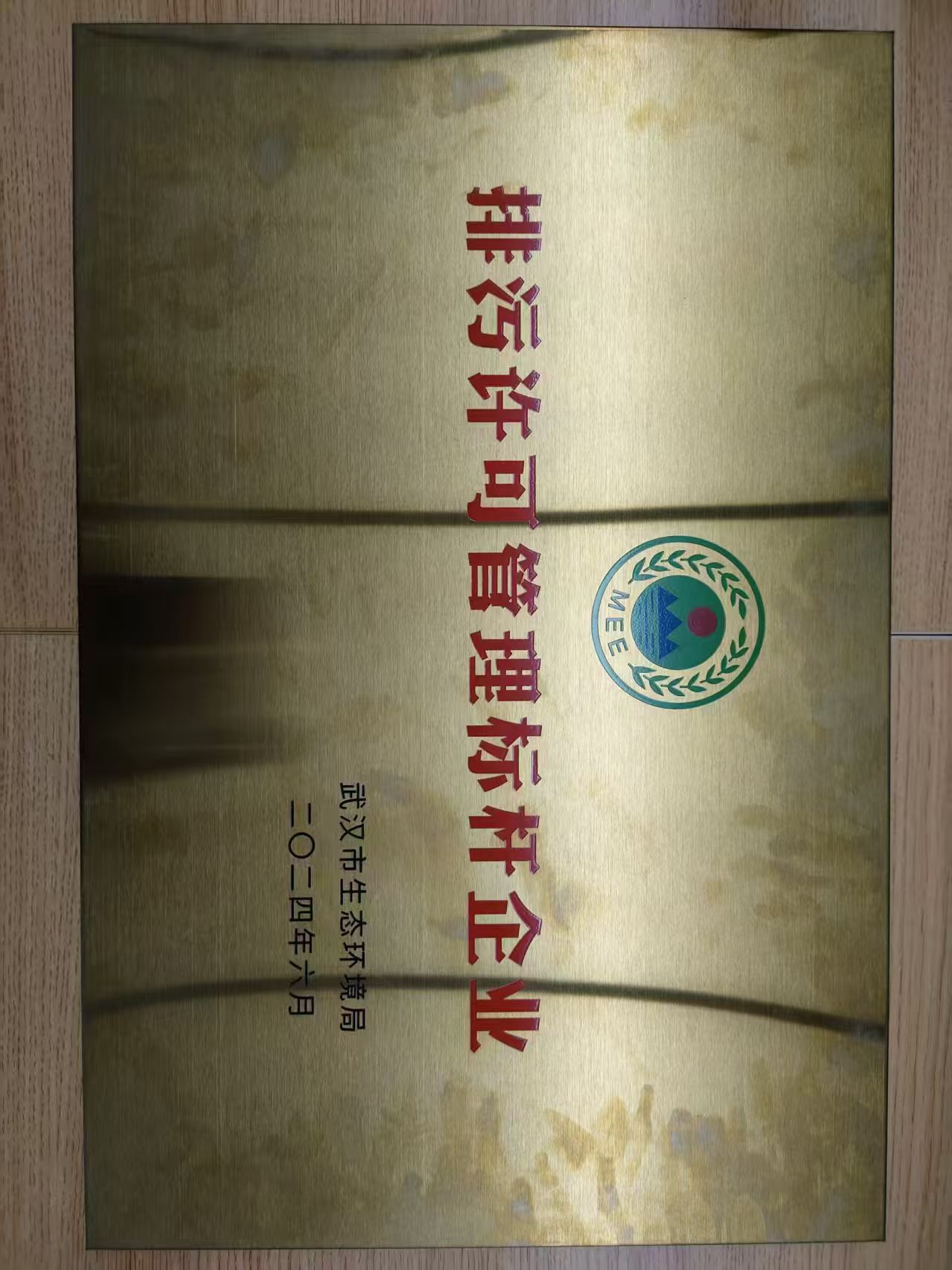 2024 年,TCL華星旗下武漢華星榮獲武漢市“排污許可標(biāo)桿管理企業(yè)”獎(jiǎng)牌